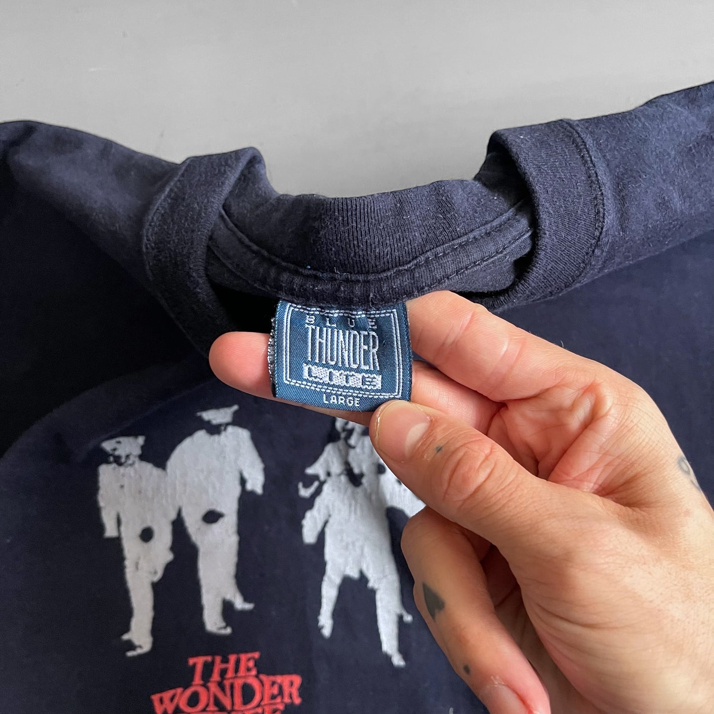 2000s The Wonder Stuff groovers back on manoeuvres T-shirt (L)