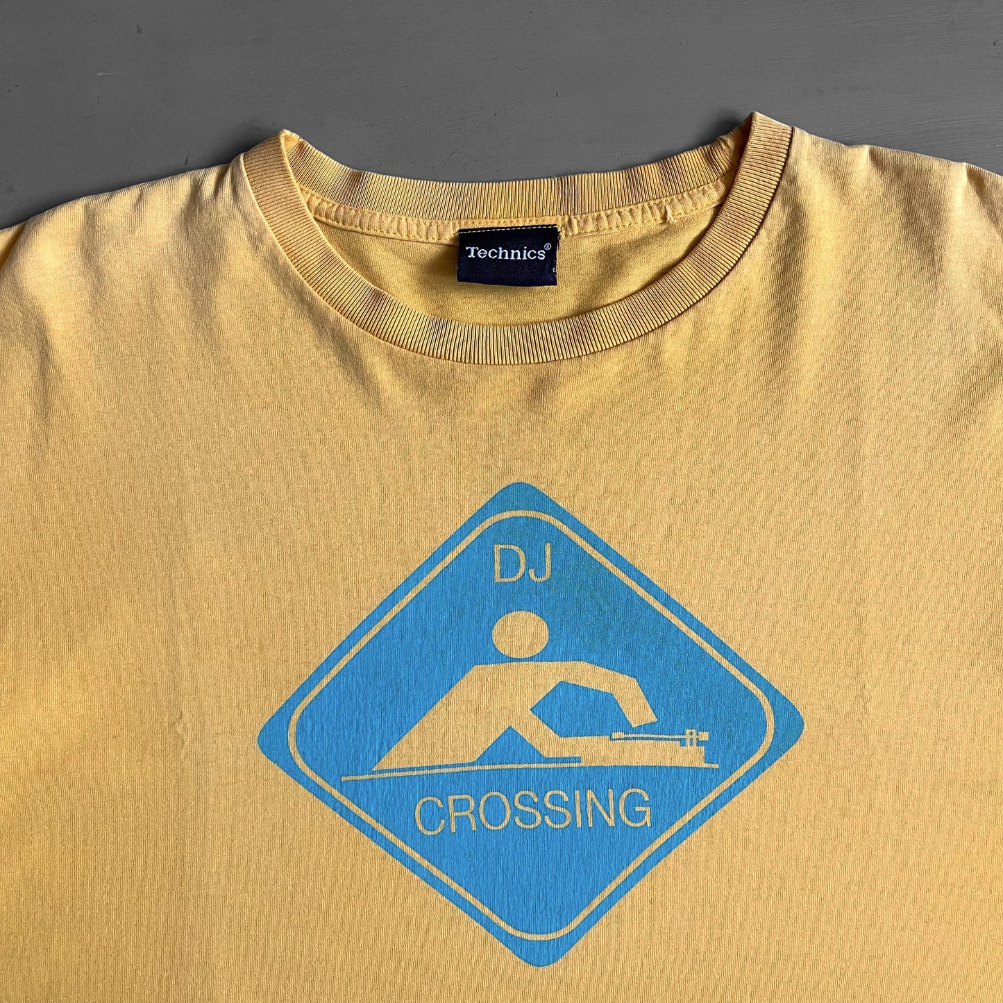 2000s Technics Dj crossing T-shirt (L)