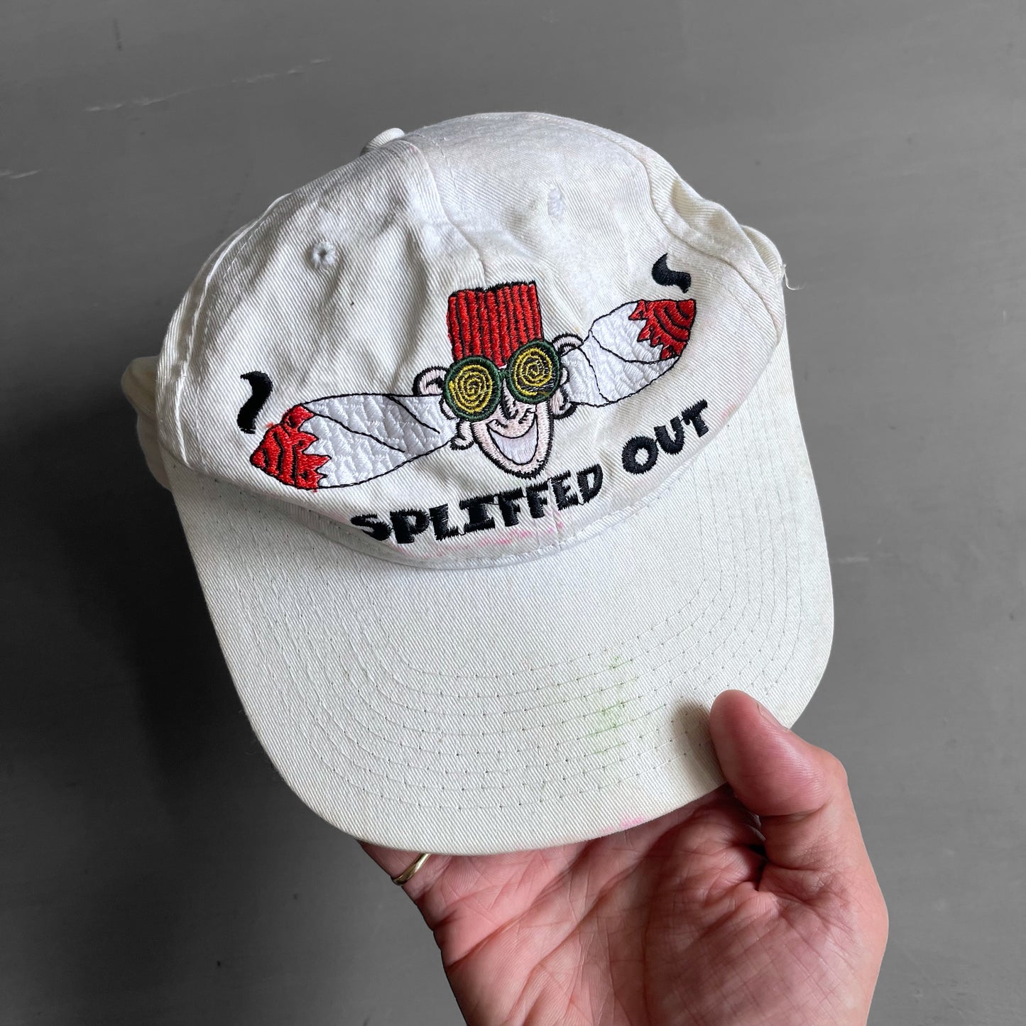 1990s Spliffed out cap