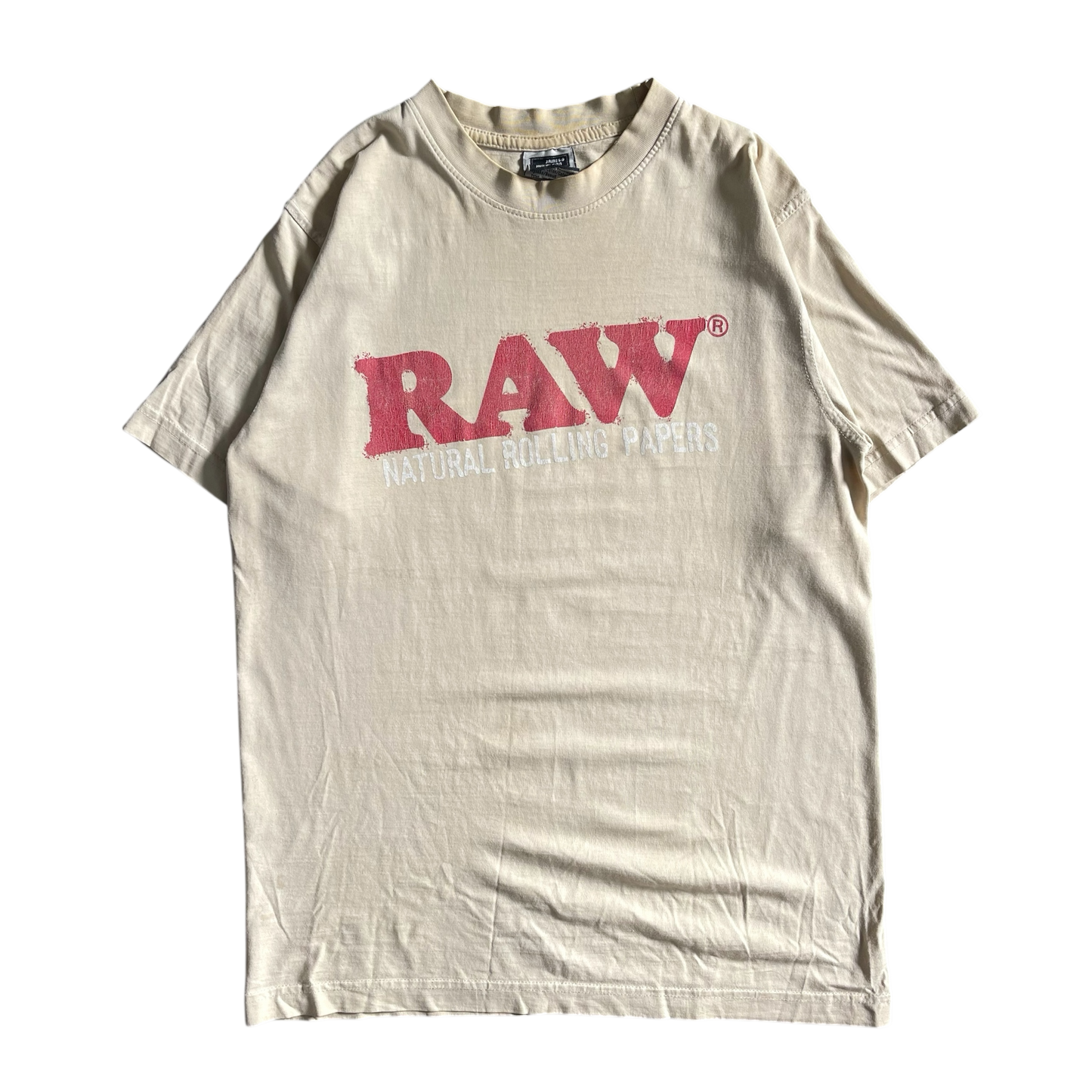 2000s Raw rolling papers T-shirt (M)