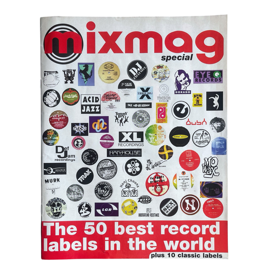 1995 Mixmag special edition ‘the 50 best record labels’  magazine