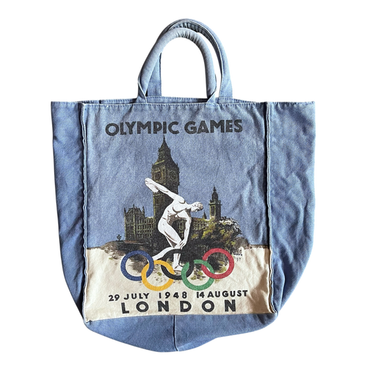 2012 London Olympics denim tote bag