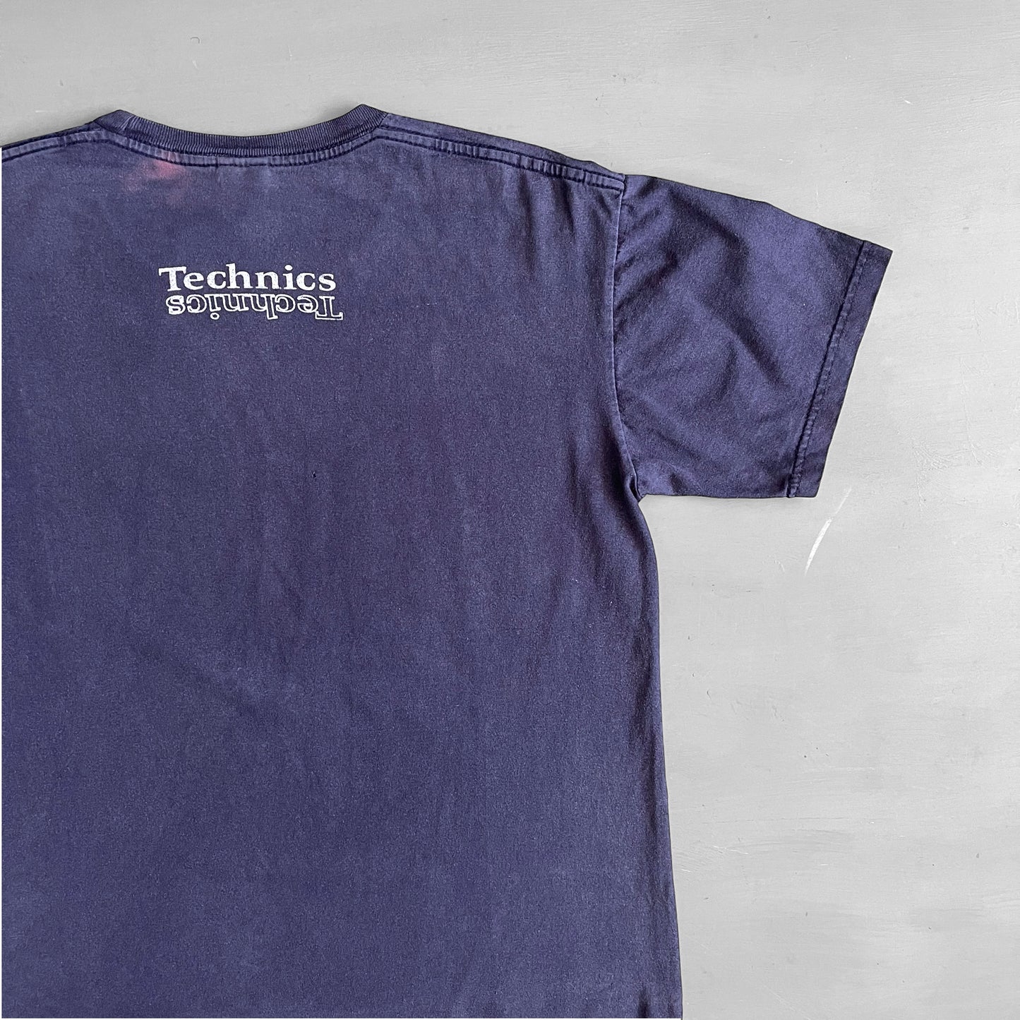 2000s Technics headphones T-shirt (L)