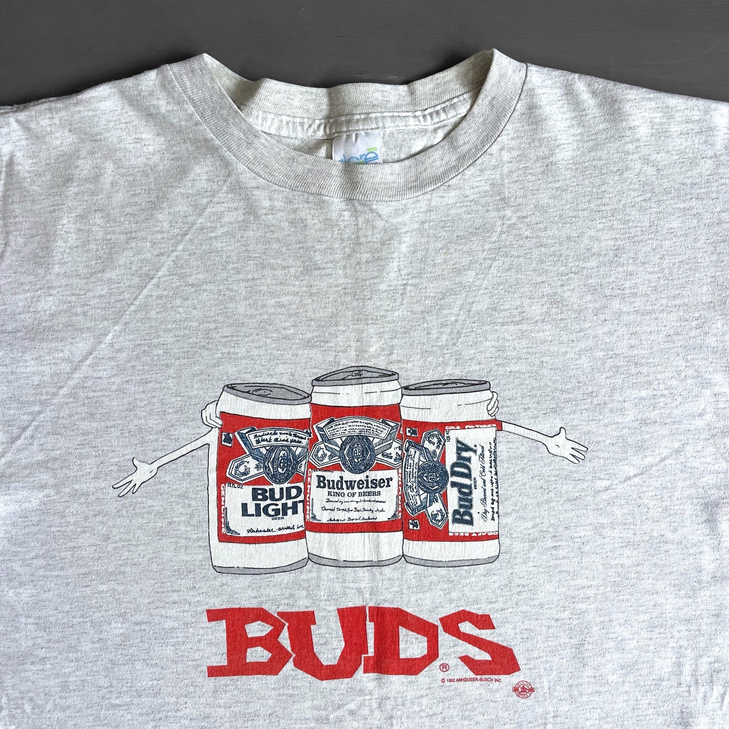 1992 Budweiser buds T-shirt (XL)