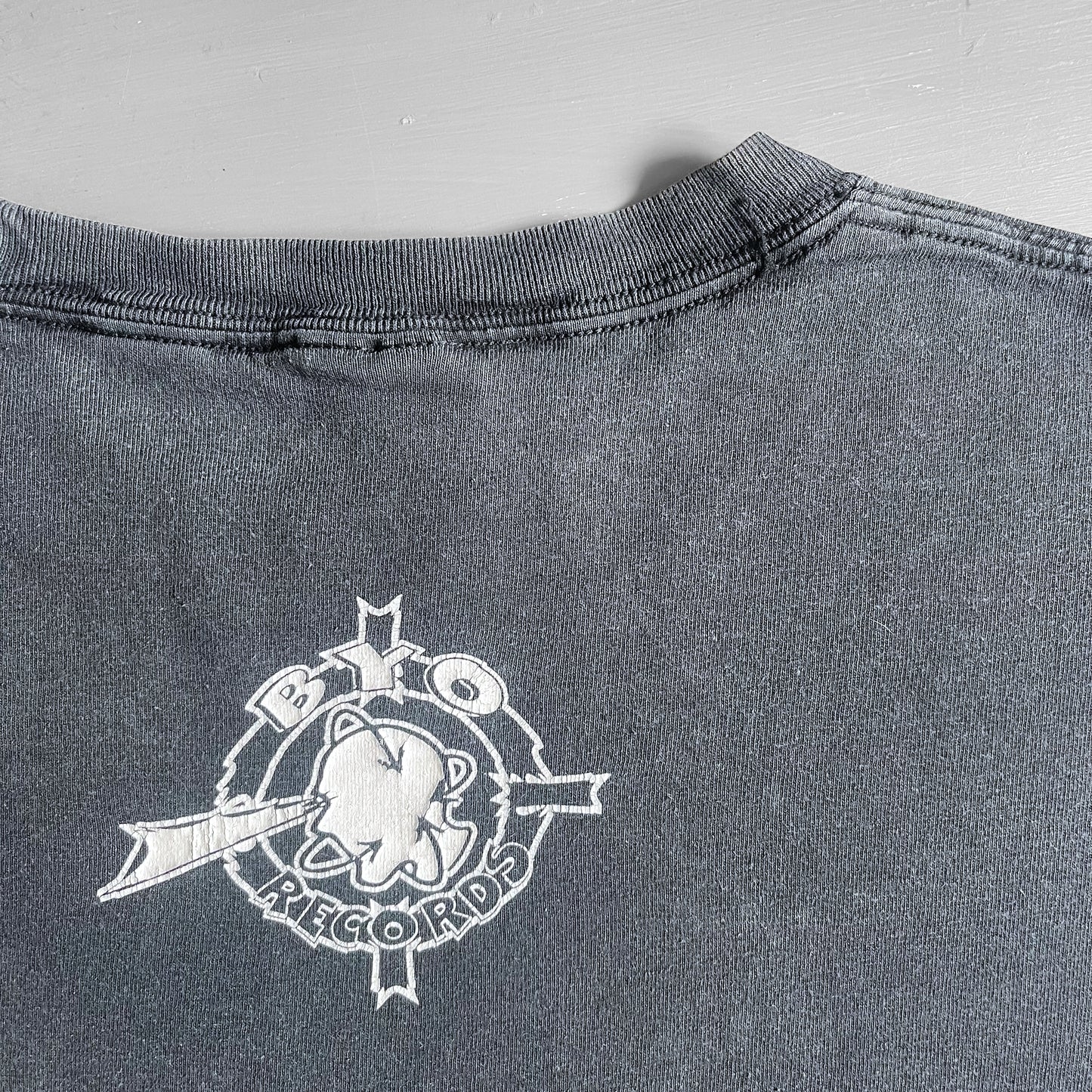 1990s Pistol grip BYO Records T-shirt (L)