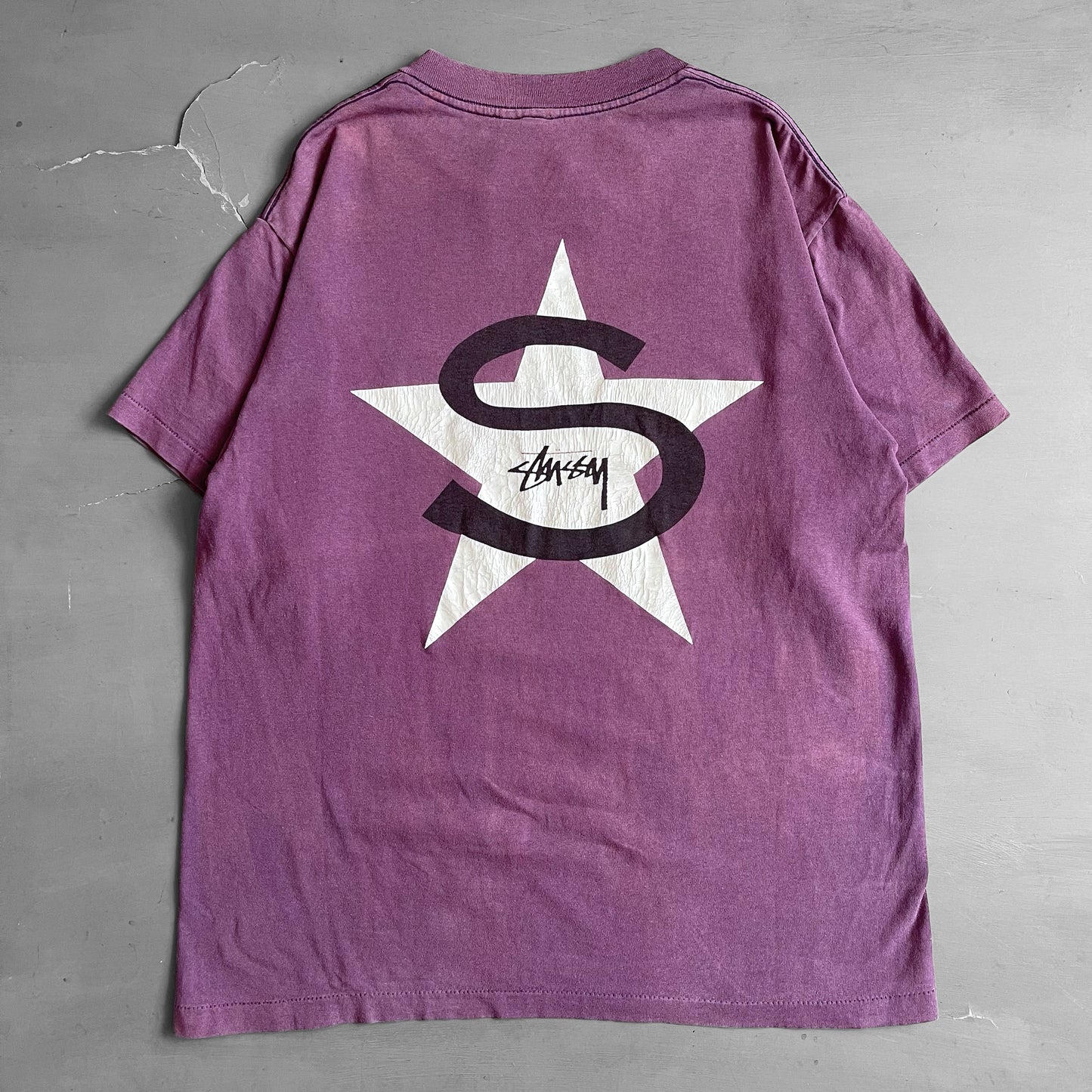 Early 90s Stussy star T-shirt (L)