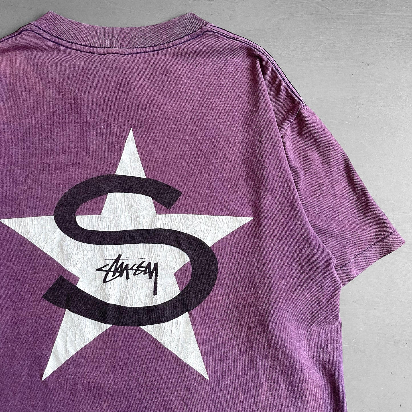 Early 90s Stussy star T-shirt (L)