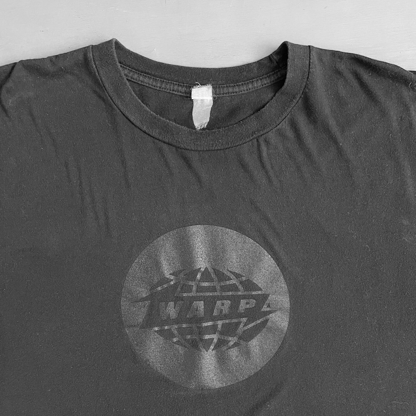 1990s Warp Records T-shirt (L/XL)
