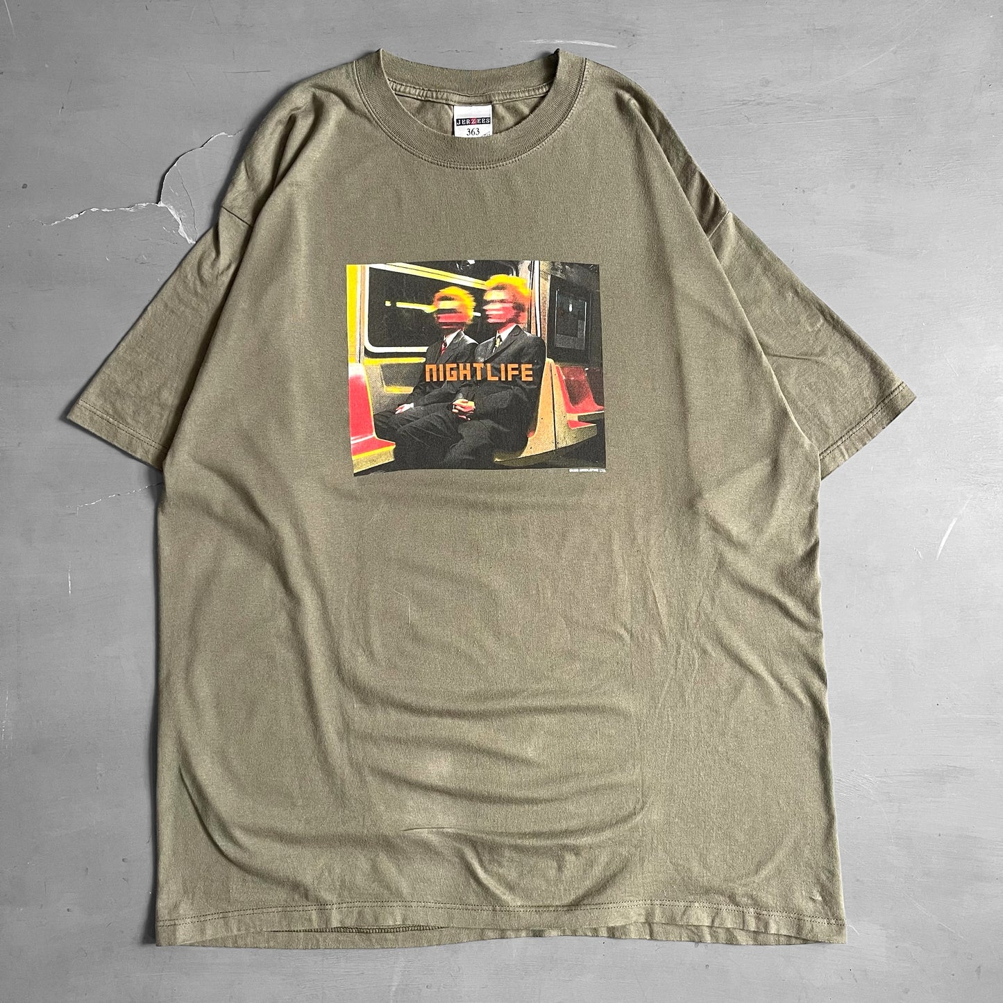 1999/2000 Pet Shop Boys nightlife tour T-shirt (L/XL)