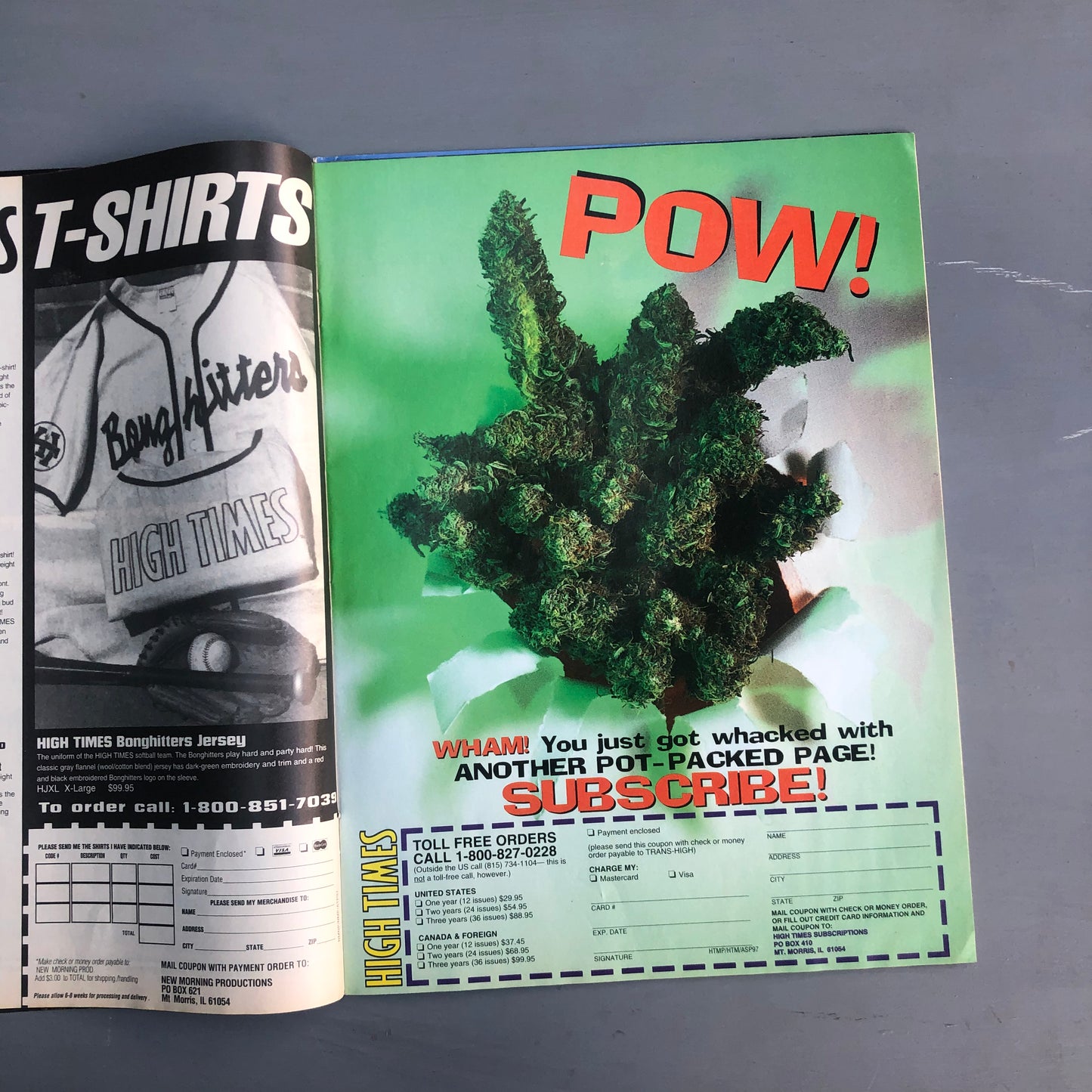 Vintage 1997 High Times best of Magazine