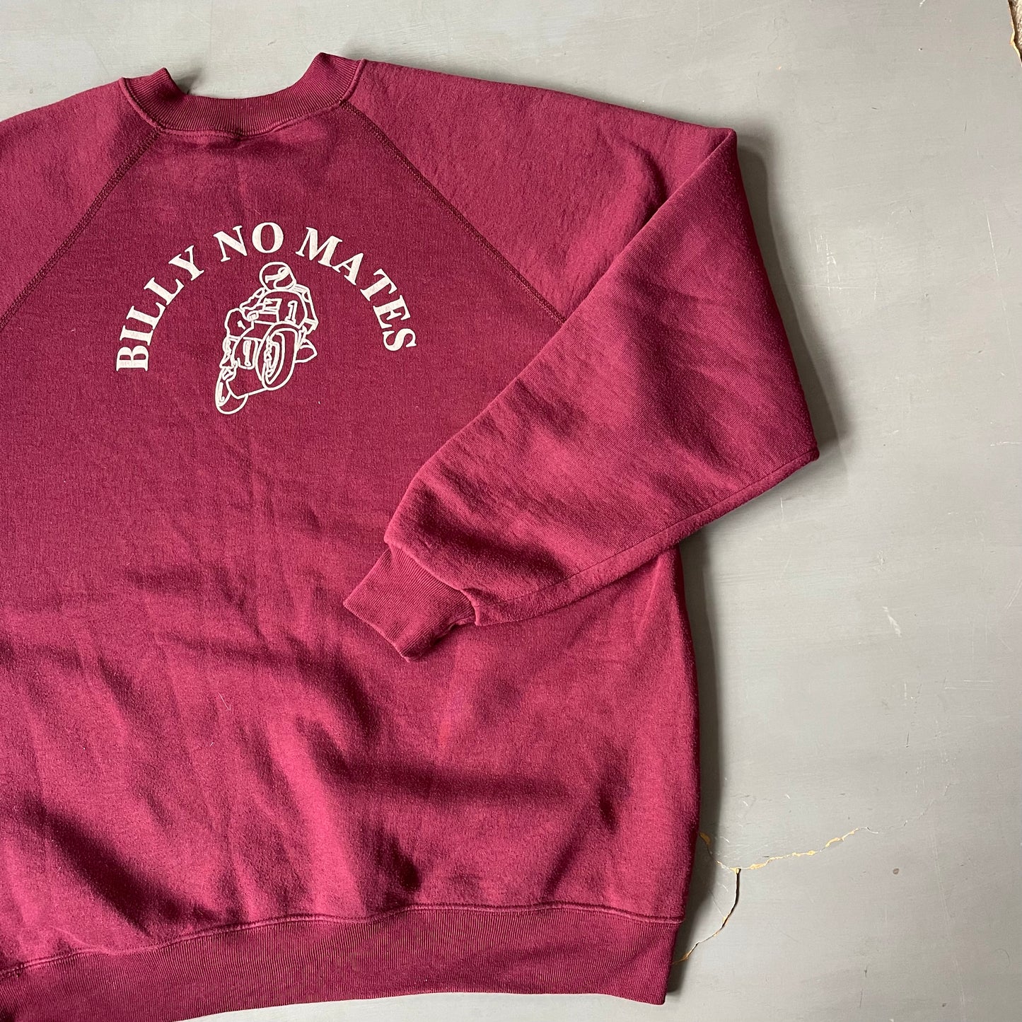 1990s embroidered Billy no mates Sweatshirt (XL)