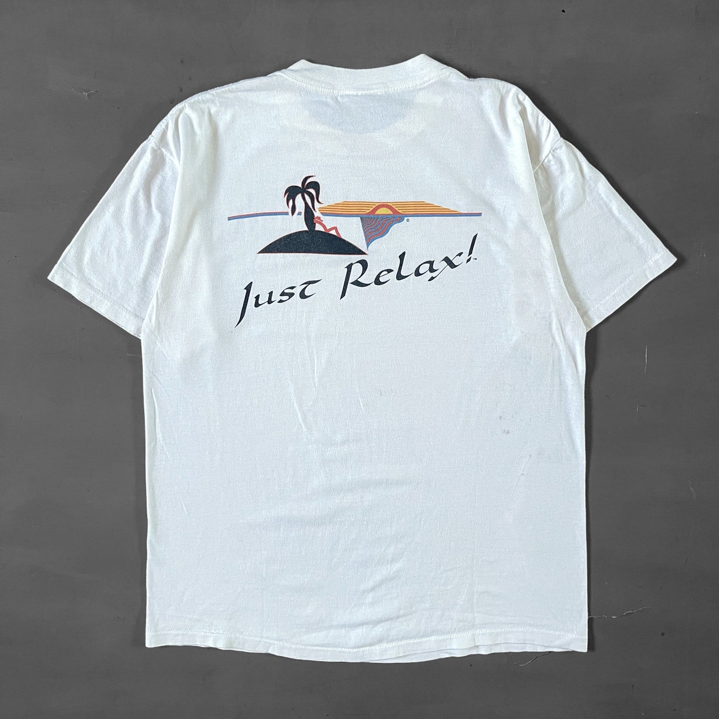 1990s Siesta man, just relax T-Shirt (L)