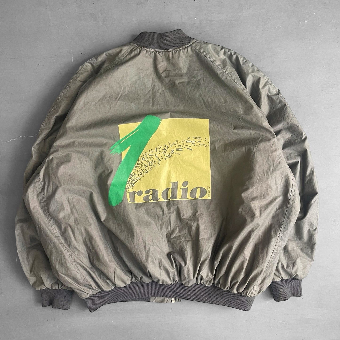 1990s Radio 1 Bomber jacket (L/XL)