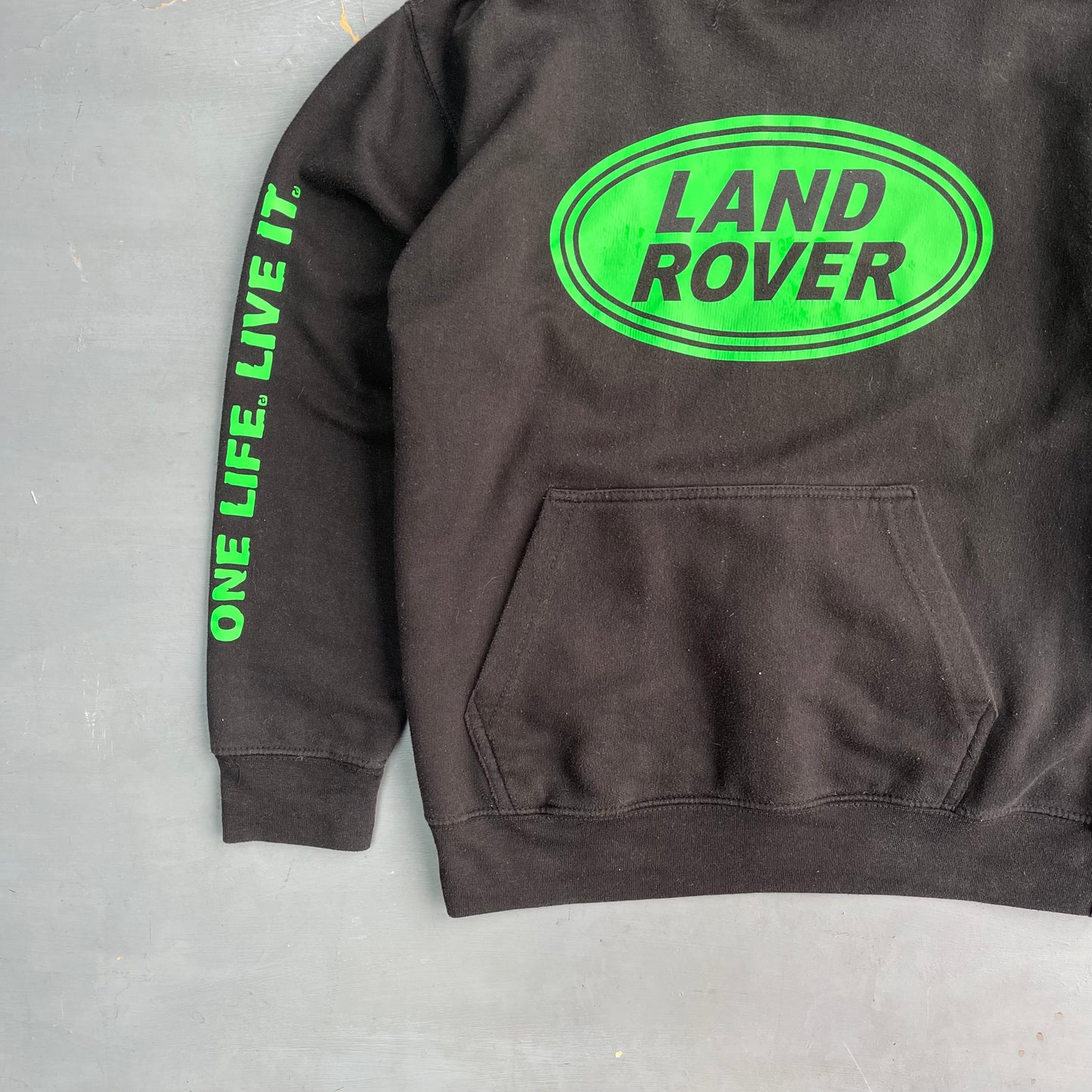 2000s Land Rover one life live it Hoodie (S/M)