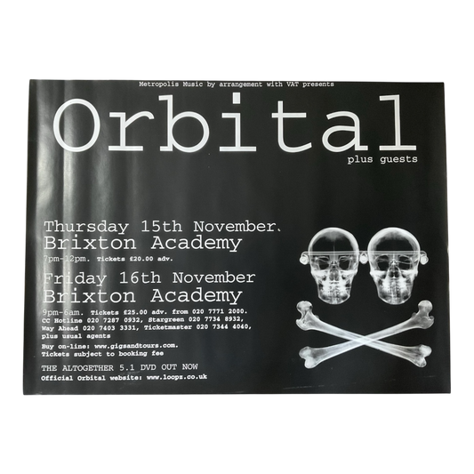 2001 Orbital large poster