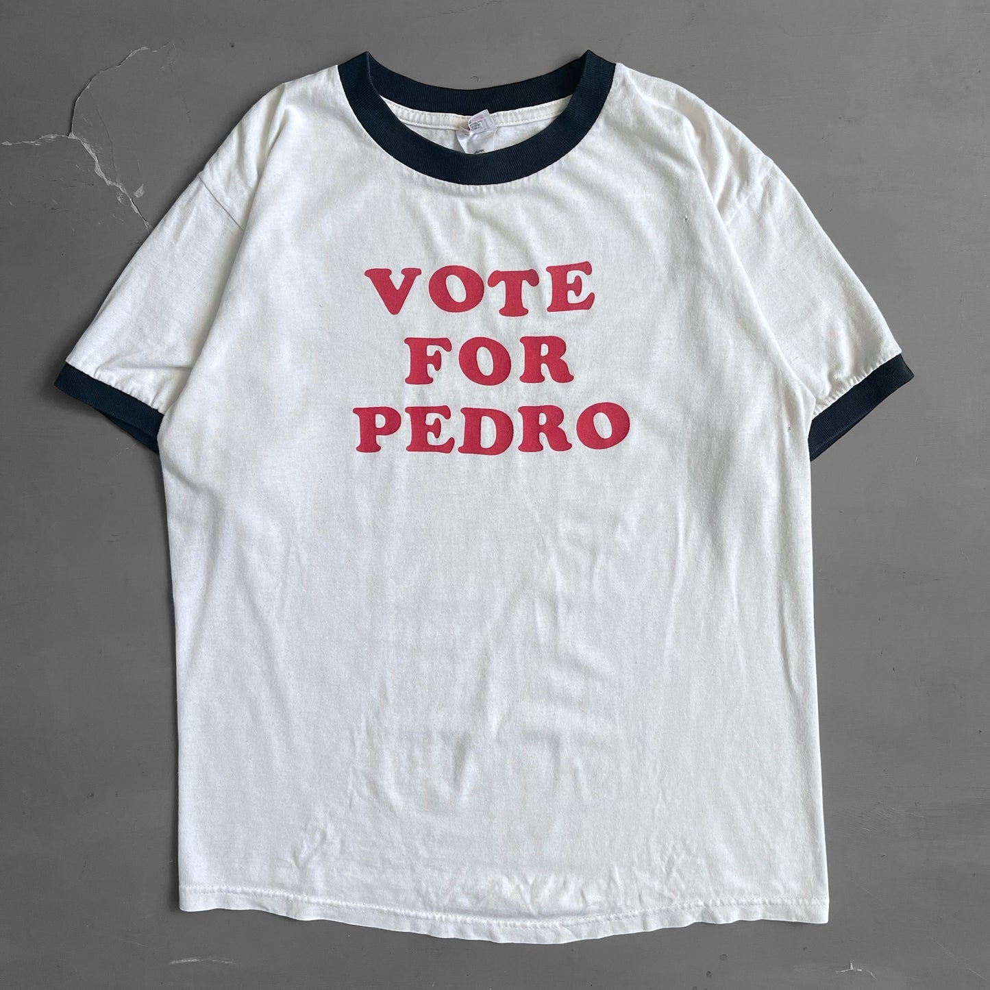 2000s vote for pedro ringer T-shirt (S)