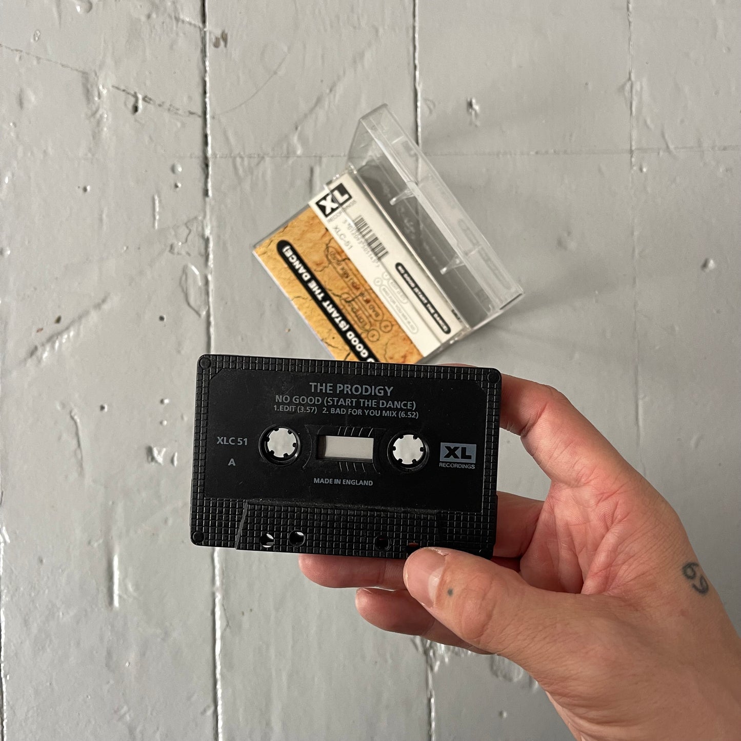 1994 The Prodigy no good (start the dance) cassette