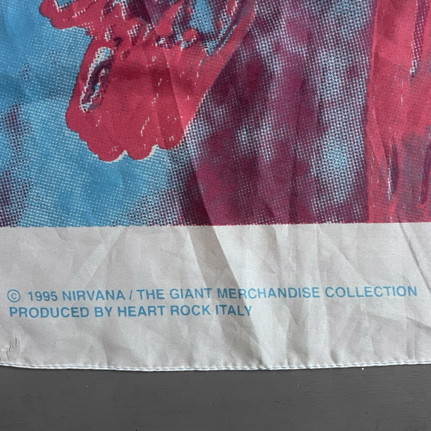 1995 giant Nirvana flag