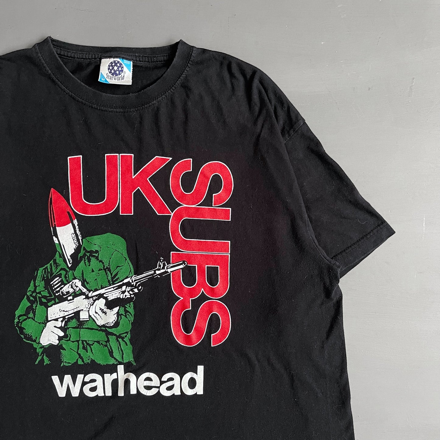 2000s UK SUBS warhead T-shirt (M)