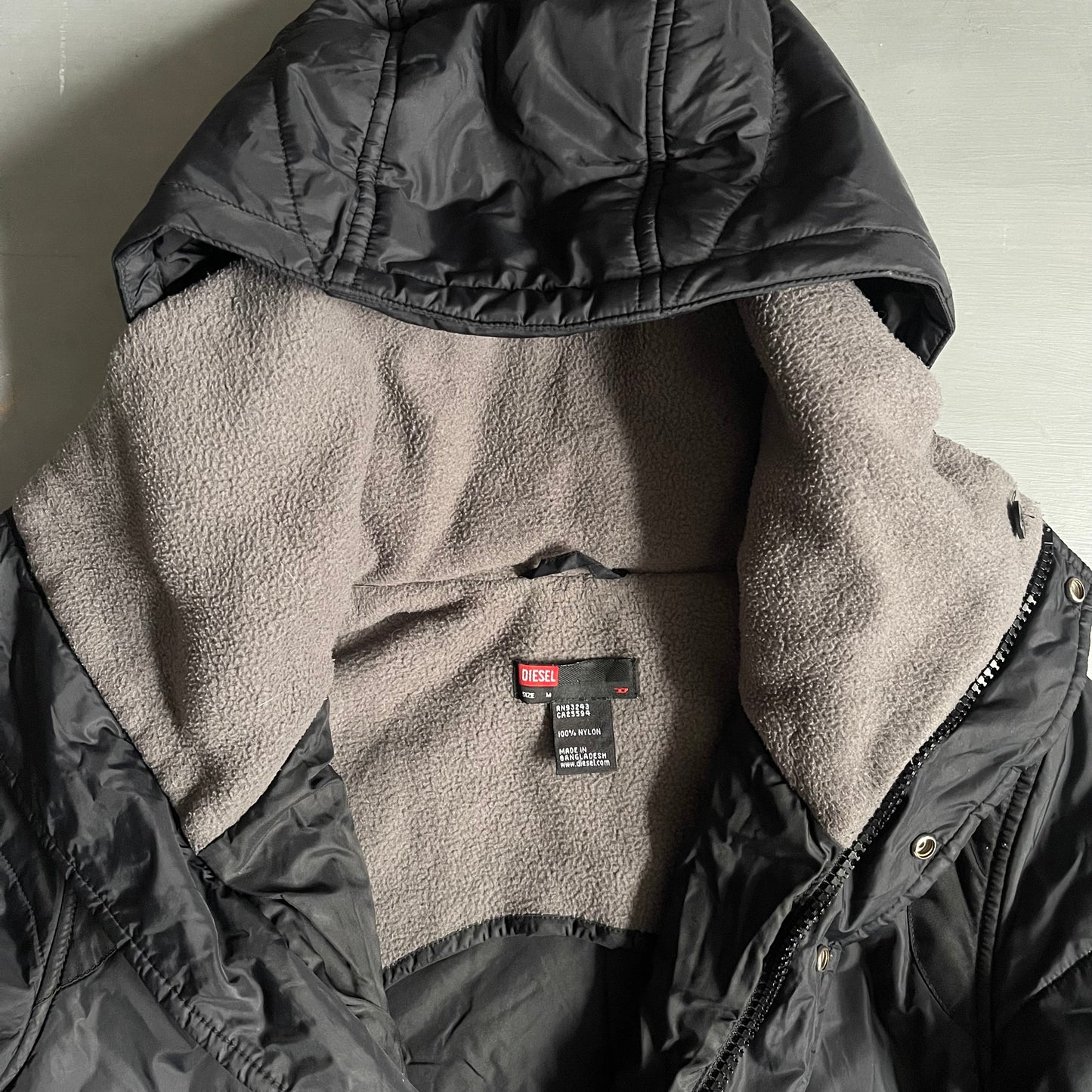 Early 2000 Diesel puffer jacket (M)