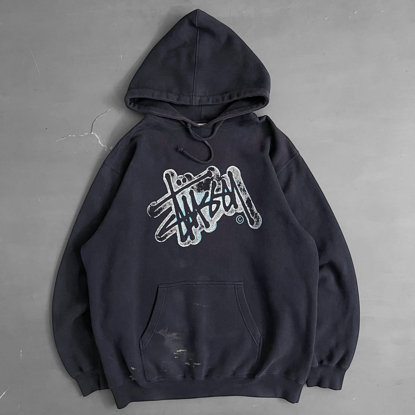 1990s/2000s Stussy hoodie (L/XL)