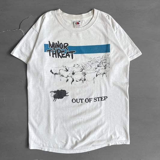 2000s Minor Threat Out Of Steps T-shirt (S/M)