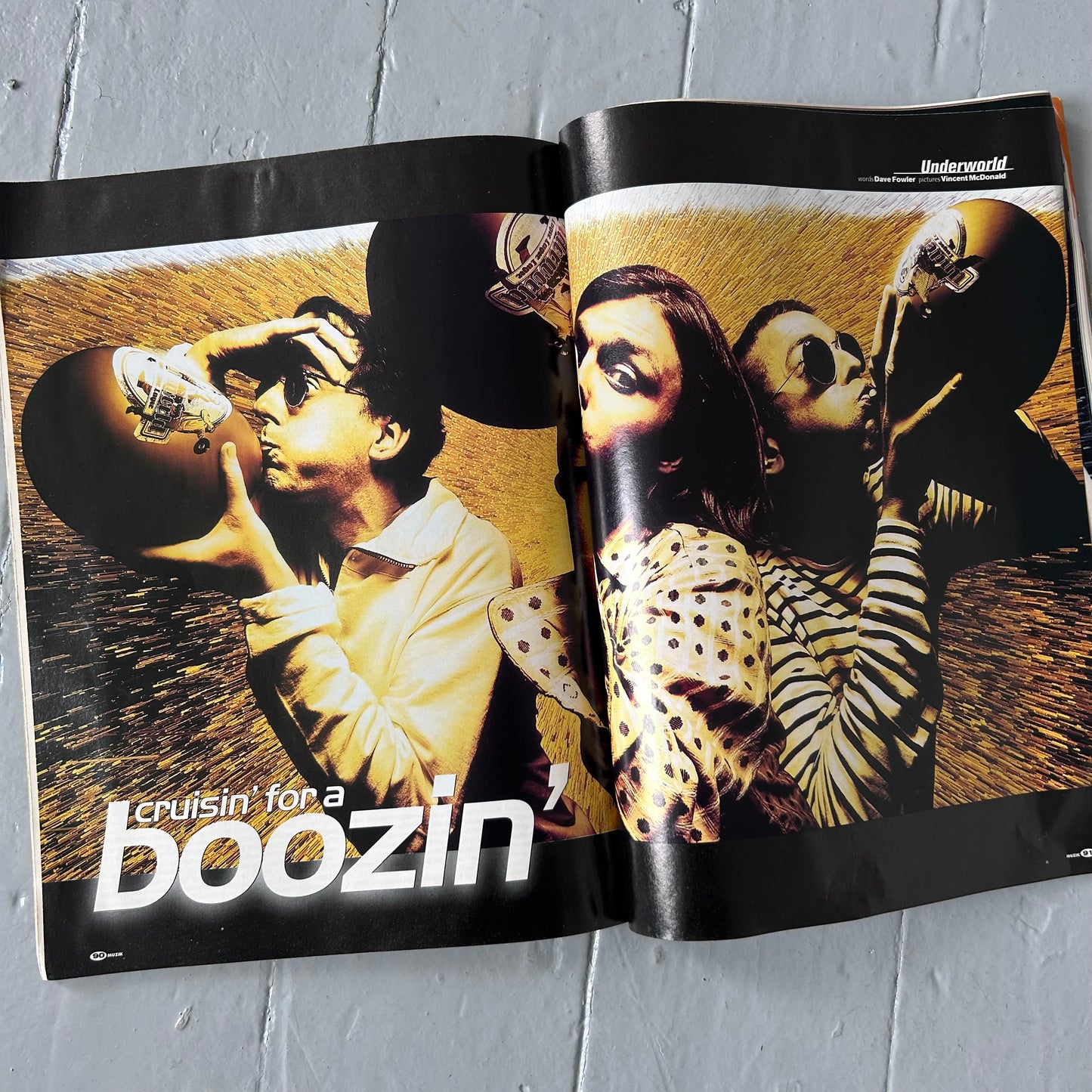 1996 MUZIK underworld magazine