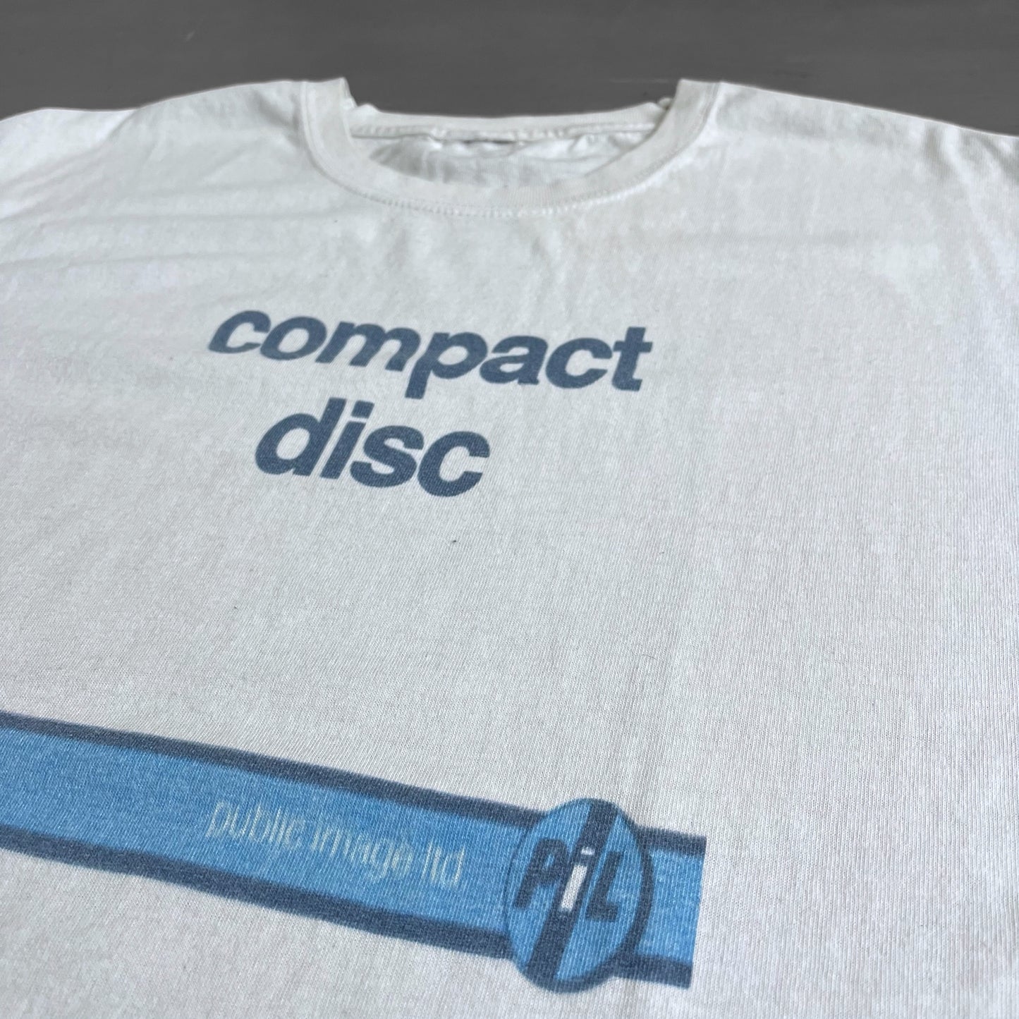 2000s PIL compact disc T-shirt (L)