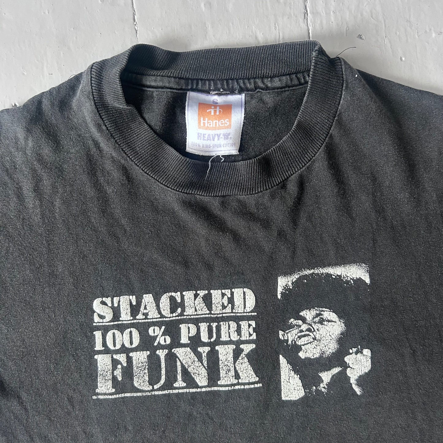 1990s Stacked 100% pure funk T-shirt (S)