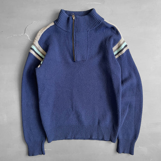 2000s GAP knitted zip jumper (S)