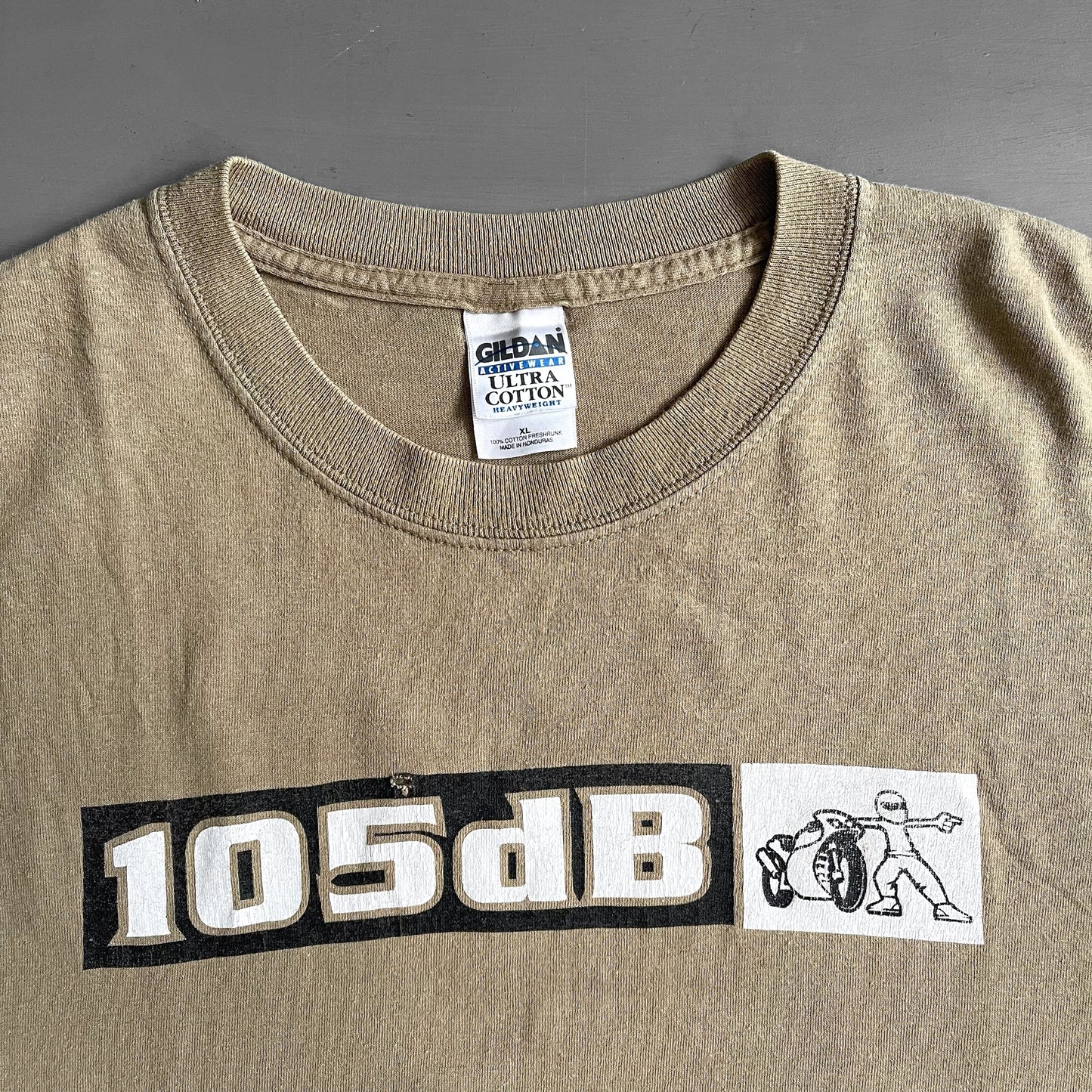 2000s 105 DB Sorry mate T-shirt (XL)