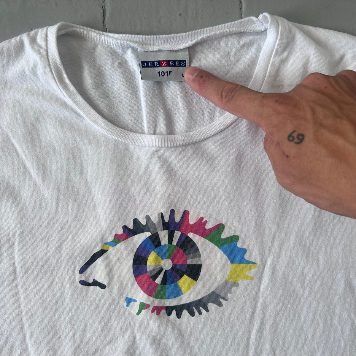 Early 2000s Big Brother baby T-shirt (XS)