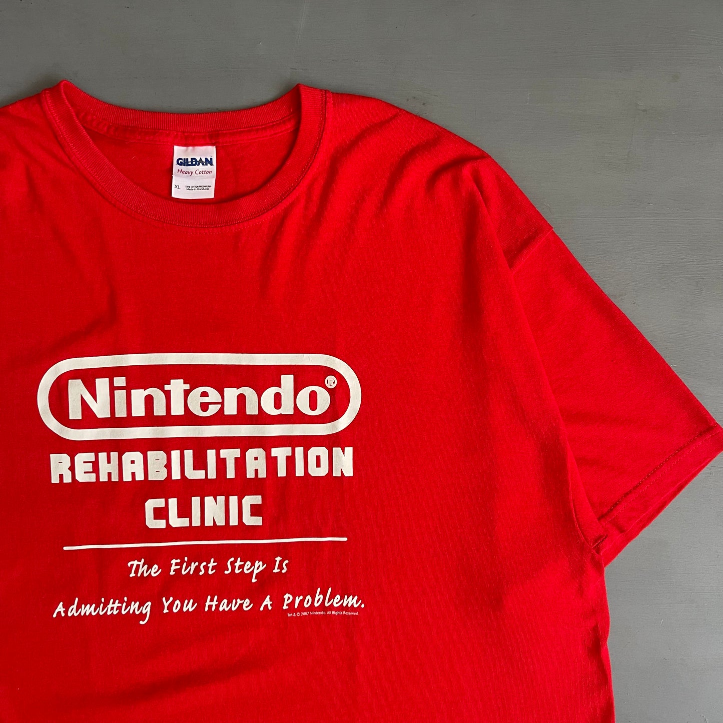 2007 Nintendo rehabilitation clinic T-shirt