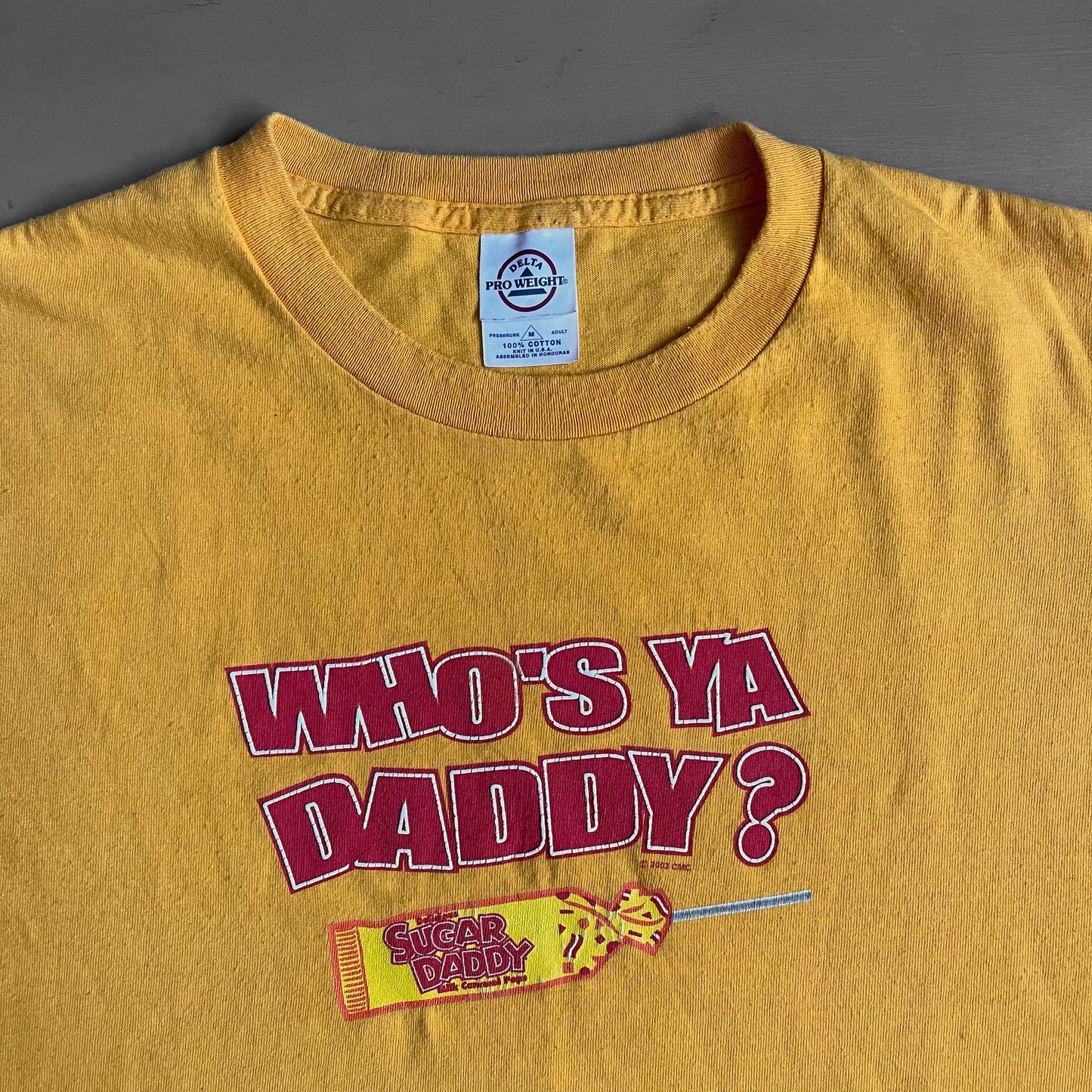 2003 sugar daddy sweets T-shirt (M)