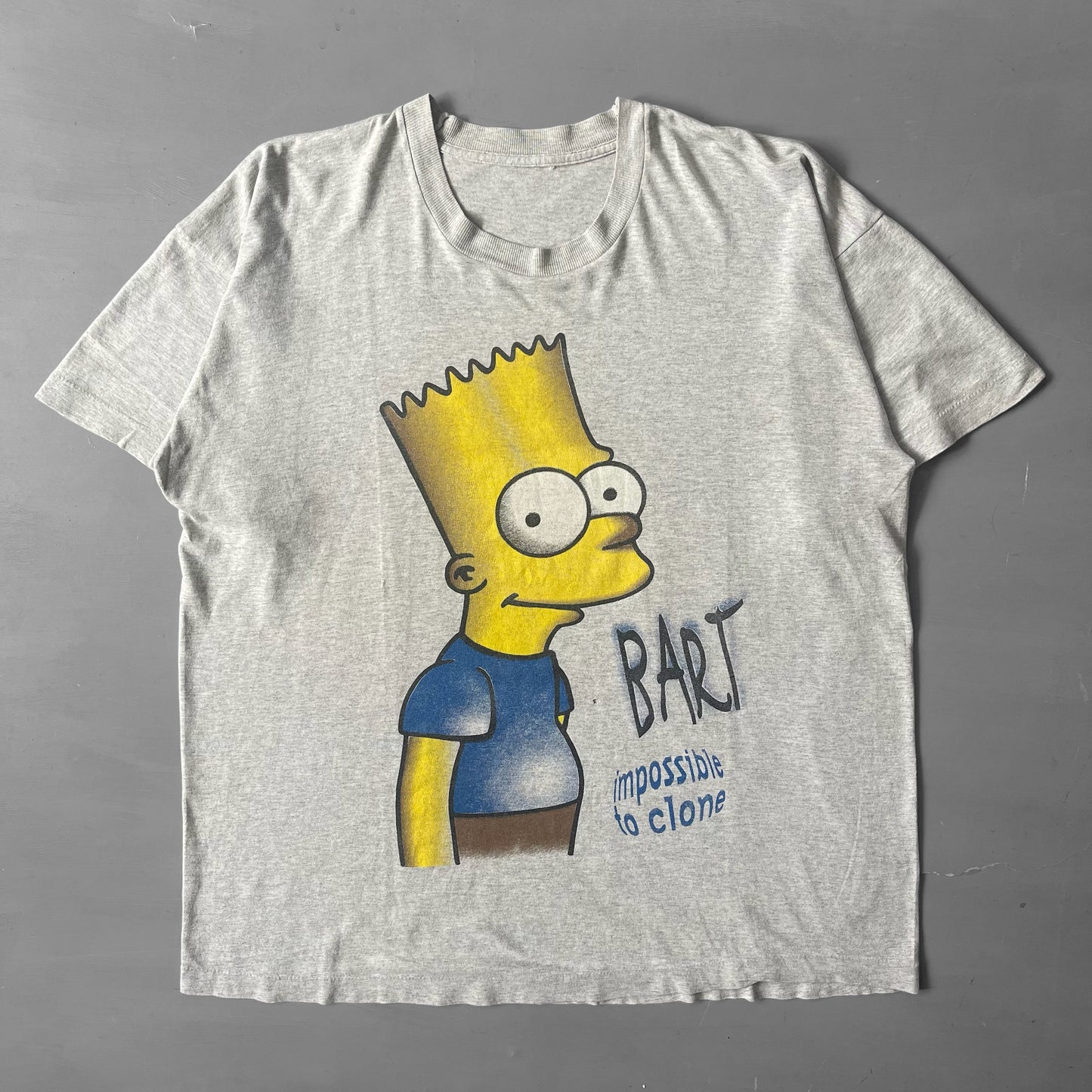 990s Bart Simpson impossible to clone T-Shirt (XL)