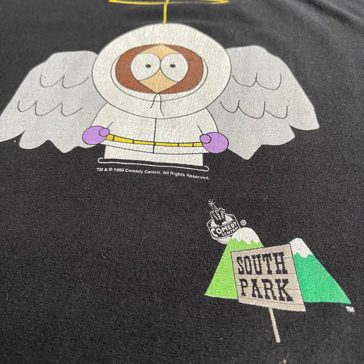 1999 South Park angel Kenny T-shirt (L)