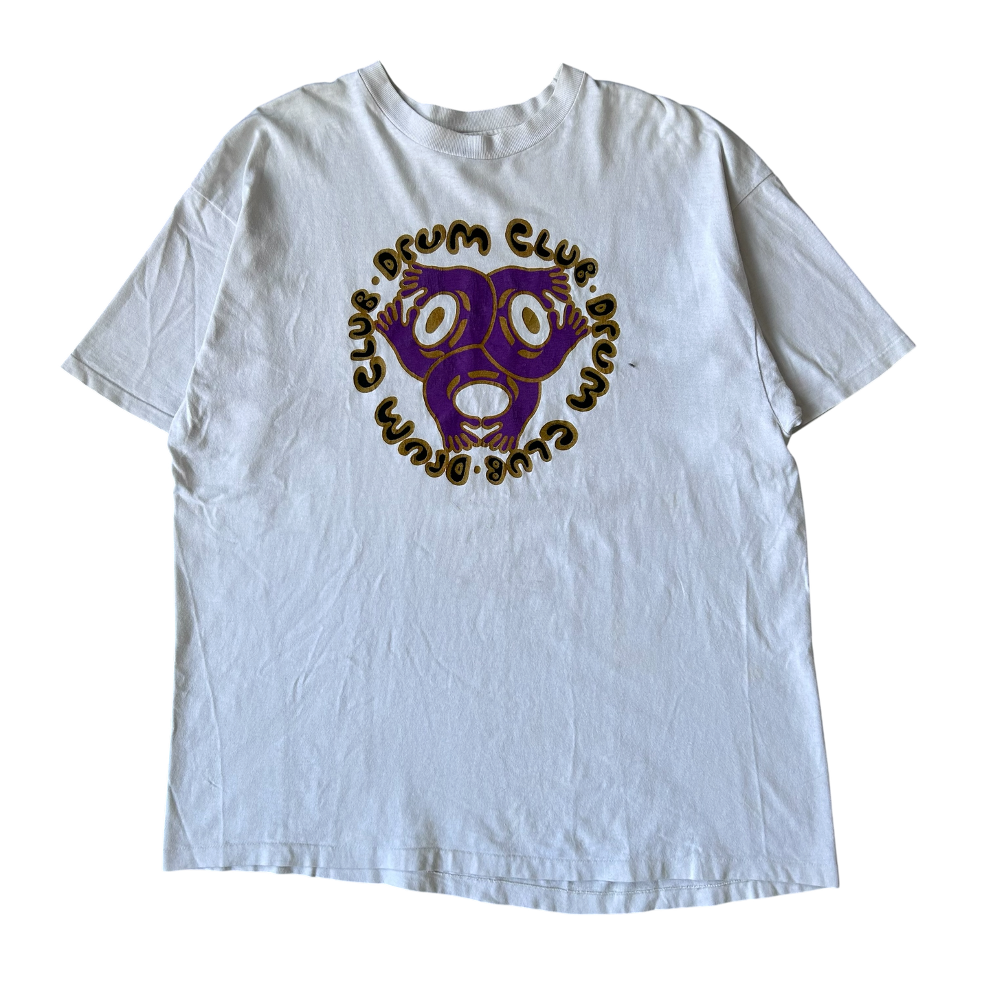 1990s DRUM CLUB T-shirt (XL)