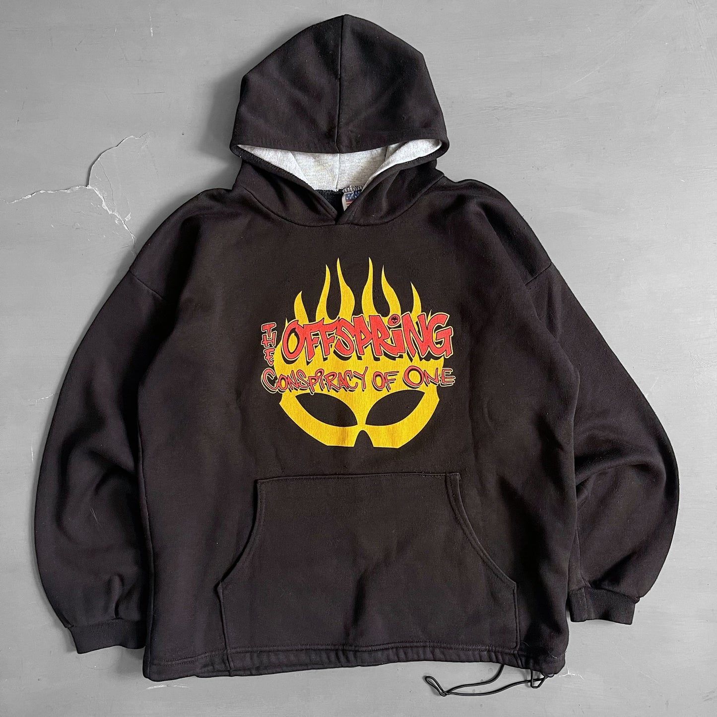 1990s The Offspring conspiracy of one hoodie (L)