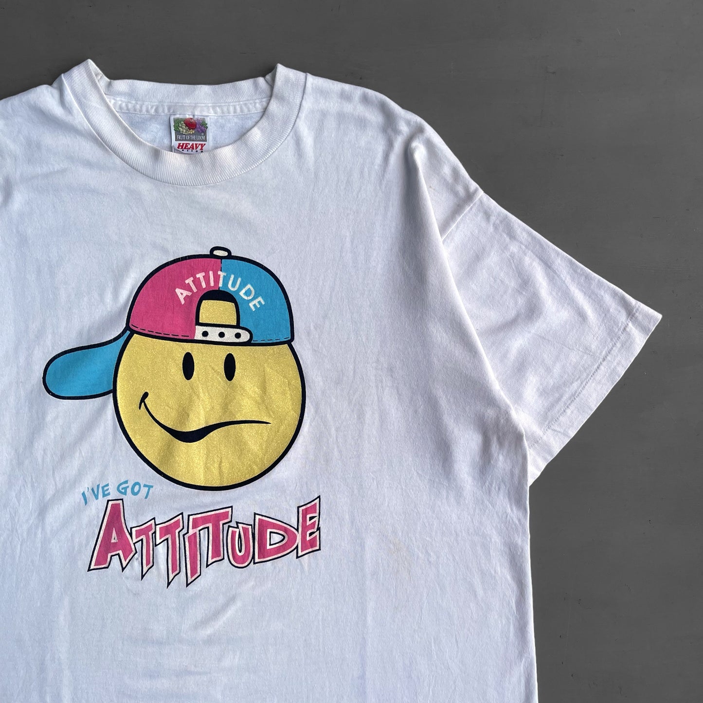 1990s I’ve got attitude smiley T-Shirt (XL)