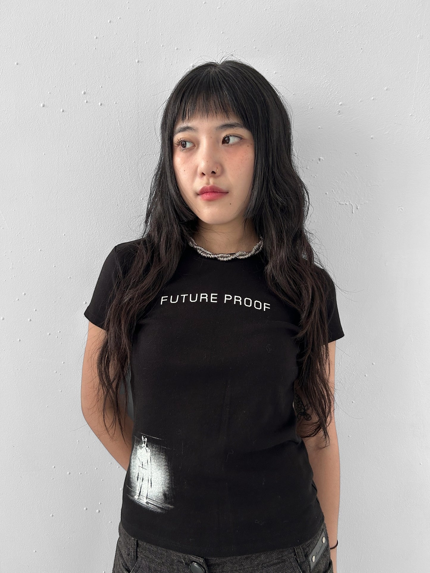 2003 Massive Attack future proof baby T-shirt (XS)