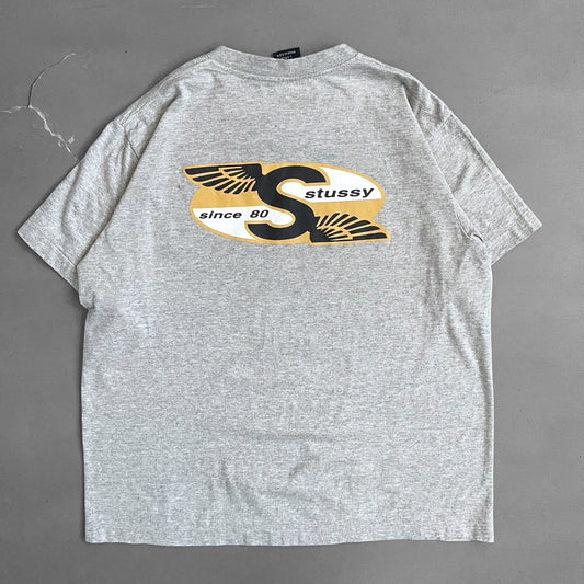 1990s Stussy wings T-shirt (S/M)