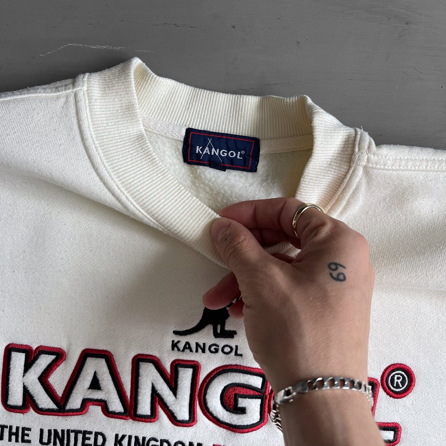 1990s Kangol sweatshirt (M)