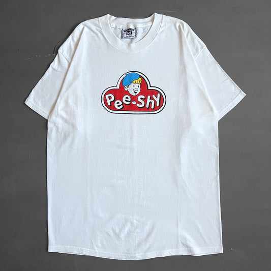 1990s Pee-shy T-shirt (L)