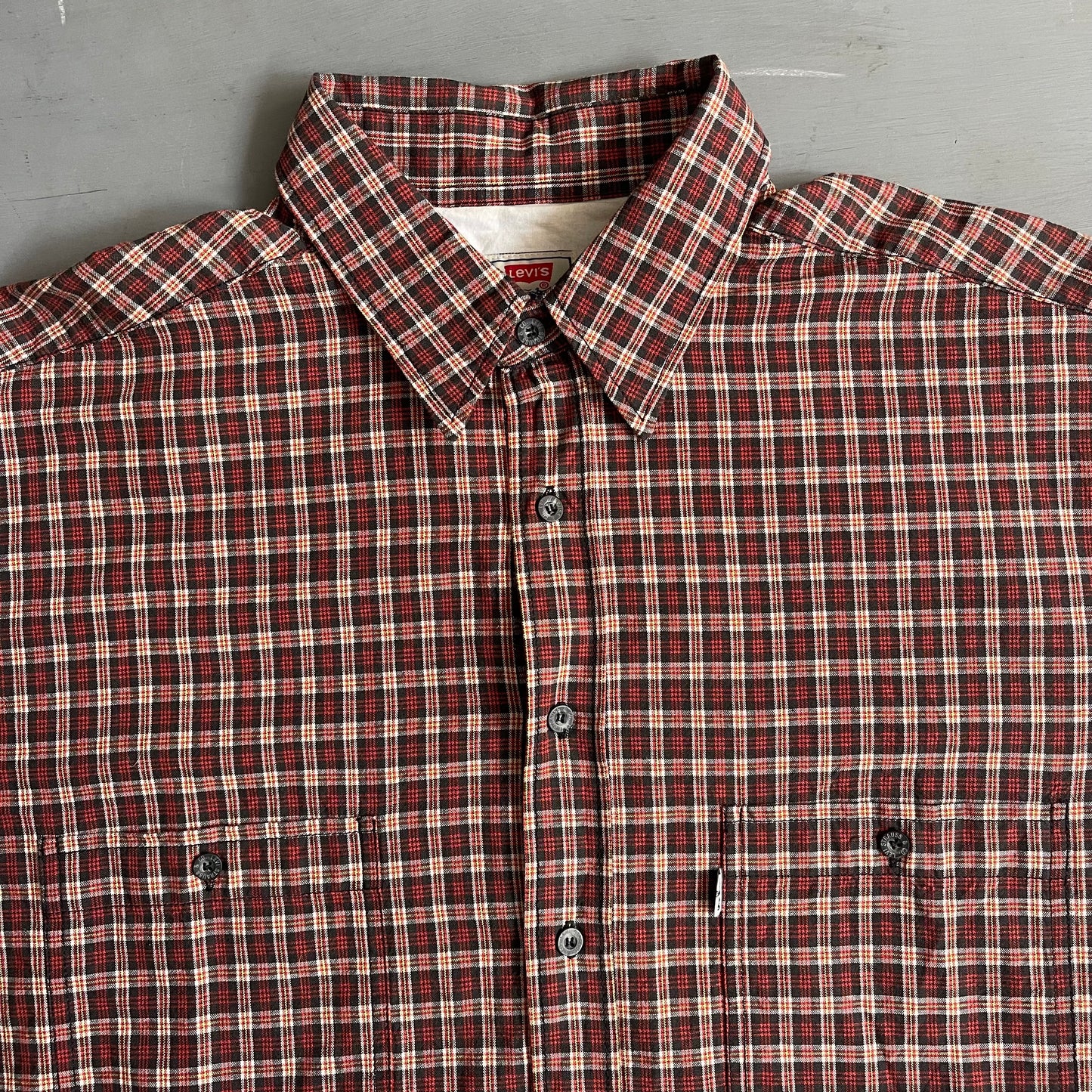 1990s Levi’s flannel over shirt (XL)