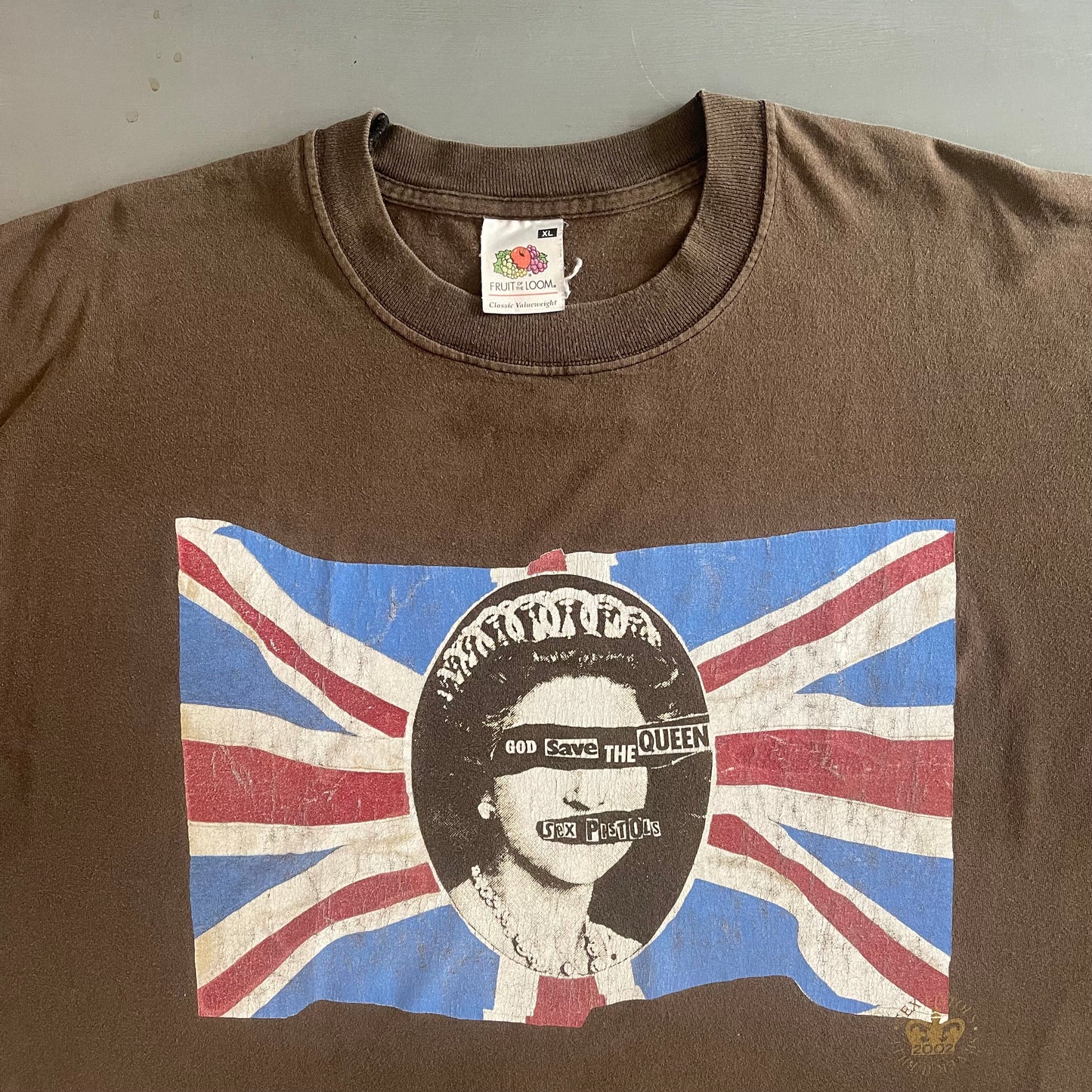 2002 The sex pistols jubilee queen is dead T-shirt (XL)