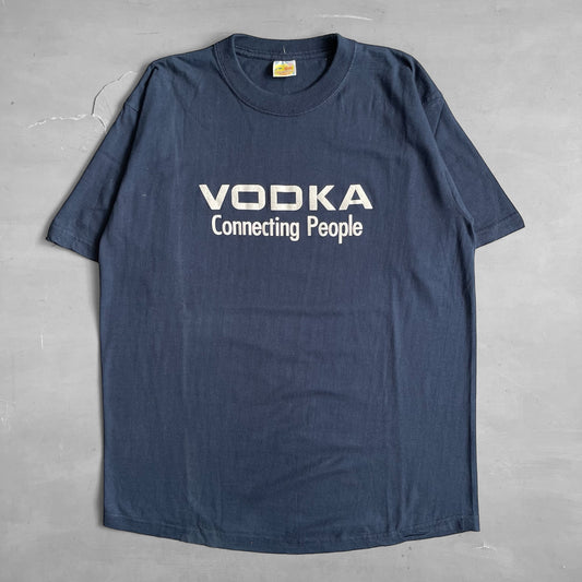 1990s Vodka connecting people T-shirt (L)