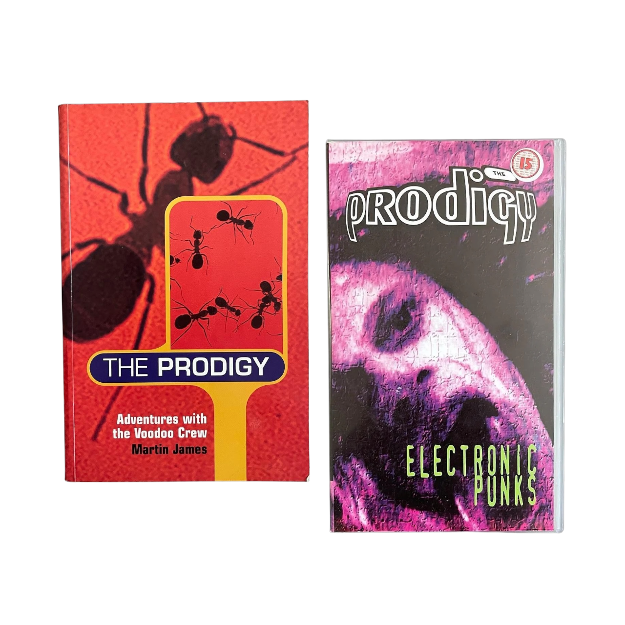 1997 The Prodigy book & 1995 VHS