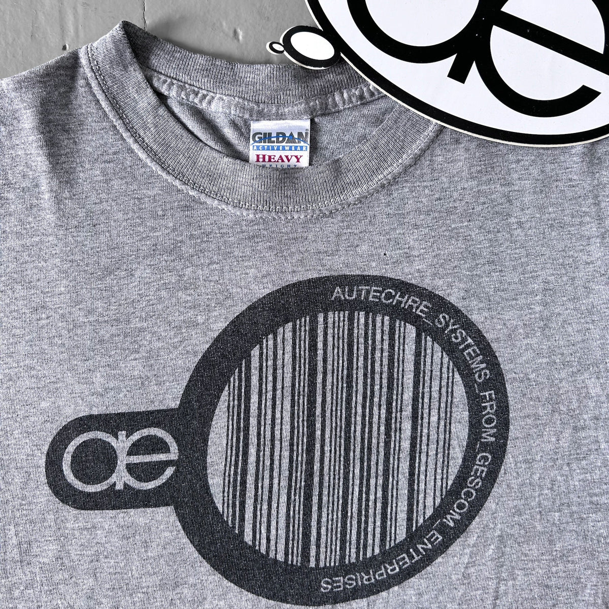 Early 2000s Autechre sticker & T-shirt (S)