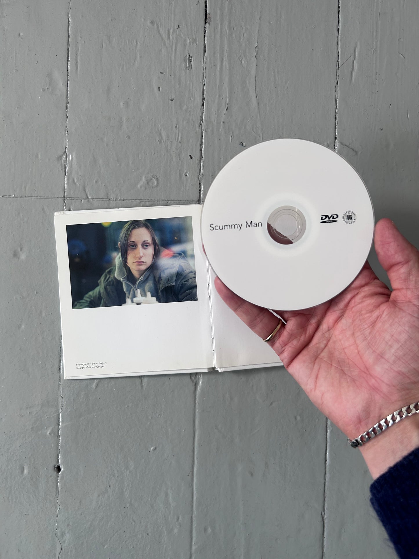 2006 Scummy man booklet / DVD
