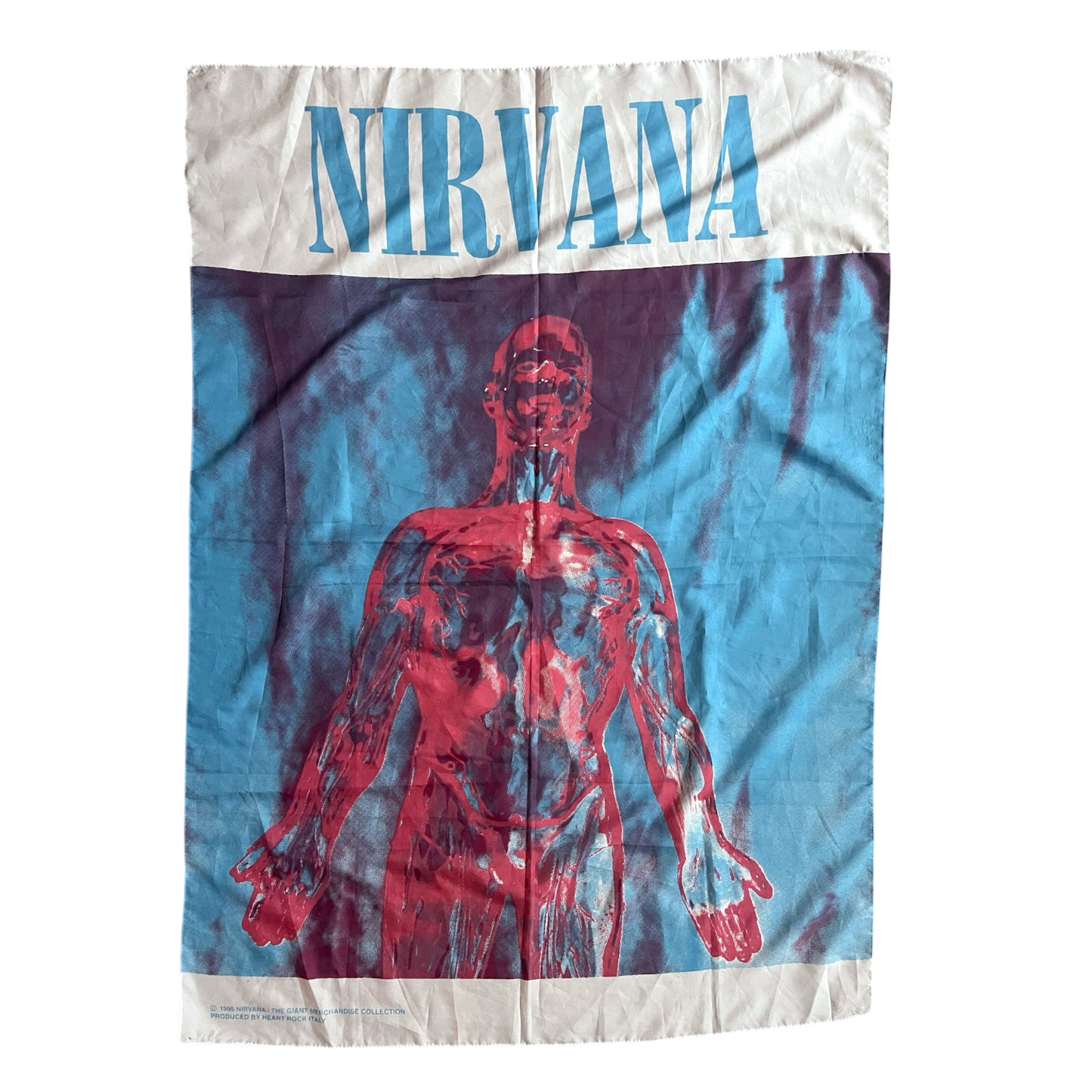 1995 giant Nirvana flag